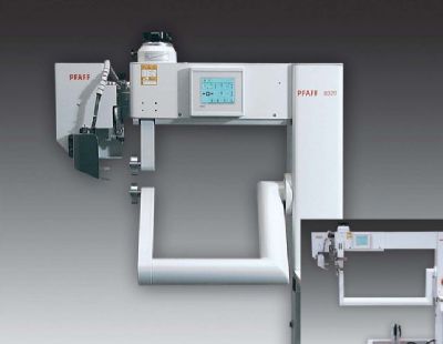 PFAFF 8320 Programlanabilen sıcak hava ve sıcak dil kaynak makinesi