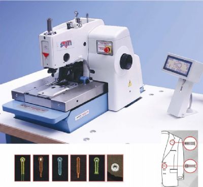 AMF REECE S311 LTT ACL ULTRAFLEX Elektronik ceket gözlü ilik makinesi